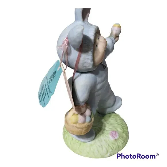 Xavier Roberts Our Easter Bunny Cabbage Patch Bunny Figurine 1985 Signed - Picture 5 of 9